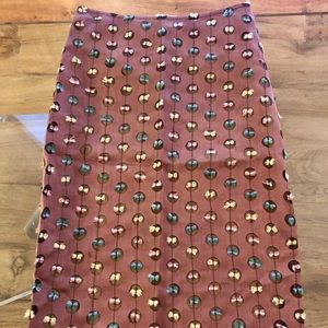 Product 100% Silk Skirt Size Small